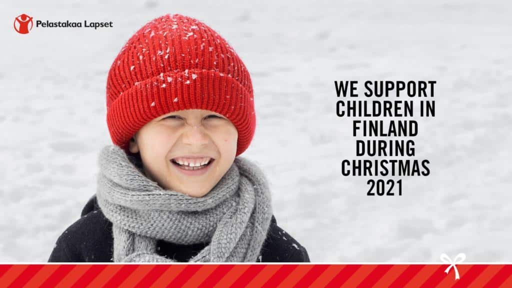 Kolmeks supports children in Finland during Christmas 2021