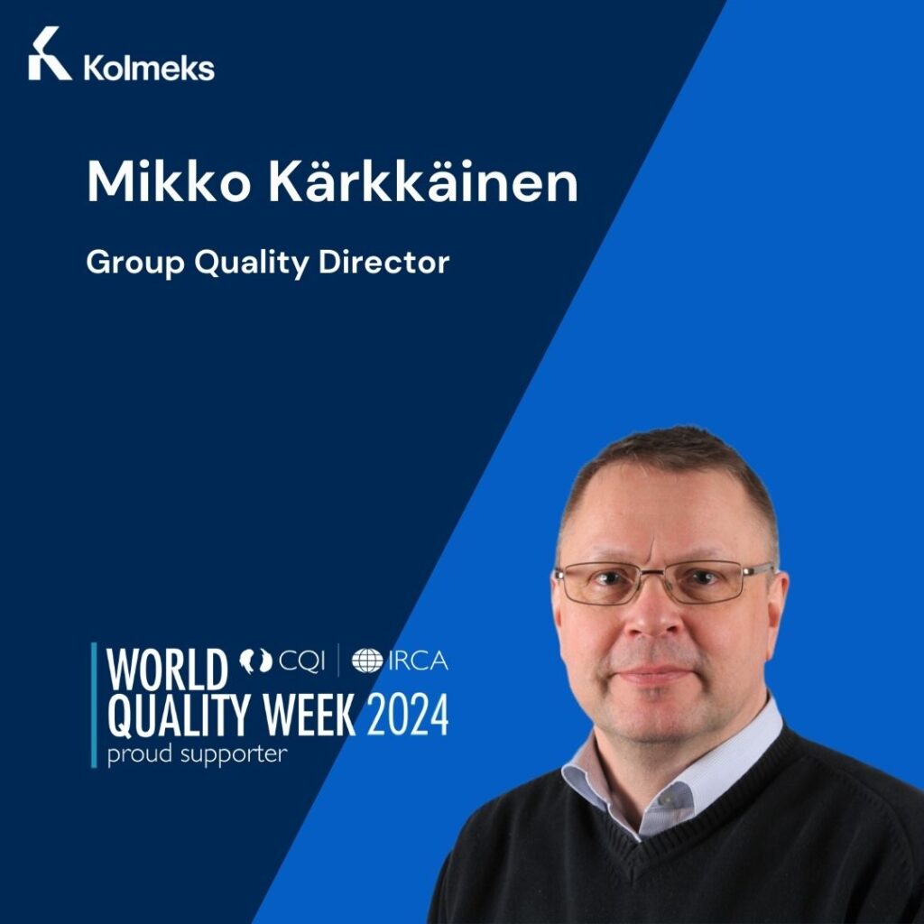 Mikko, Group Quality manager 